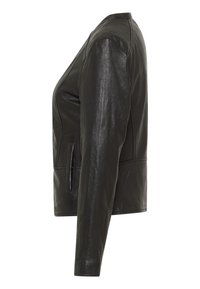 Mustang Leren jas - schwarz
