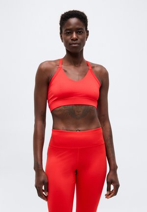 Even&Odd active 2 PACK - Kergelt toetav spordirinnahoidja - black/red