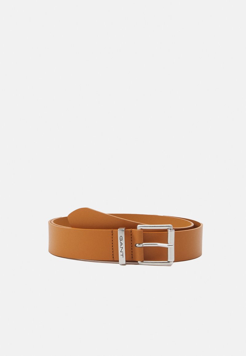 GANT LOGO BELT UNISEX - Pásek - sugar almond
