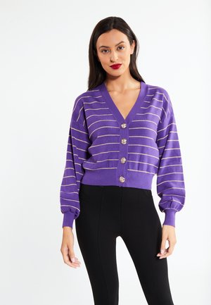 faina, Cardigan - lila