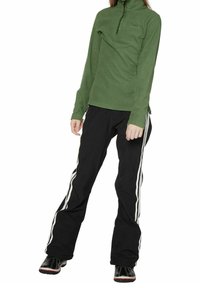 Protest Suéter de forro polar - mottled dark green
