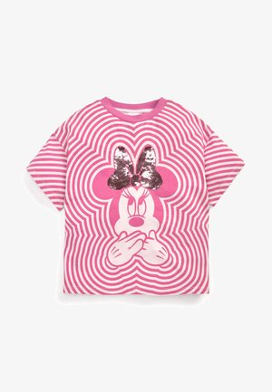 MINNIE MOUSE FLIPPY - Triko s potiskem - pink