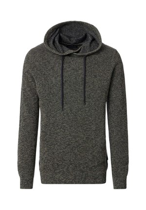 PULLOVER - Kapuzenpullover - grün