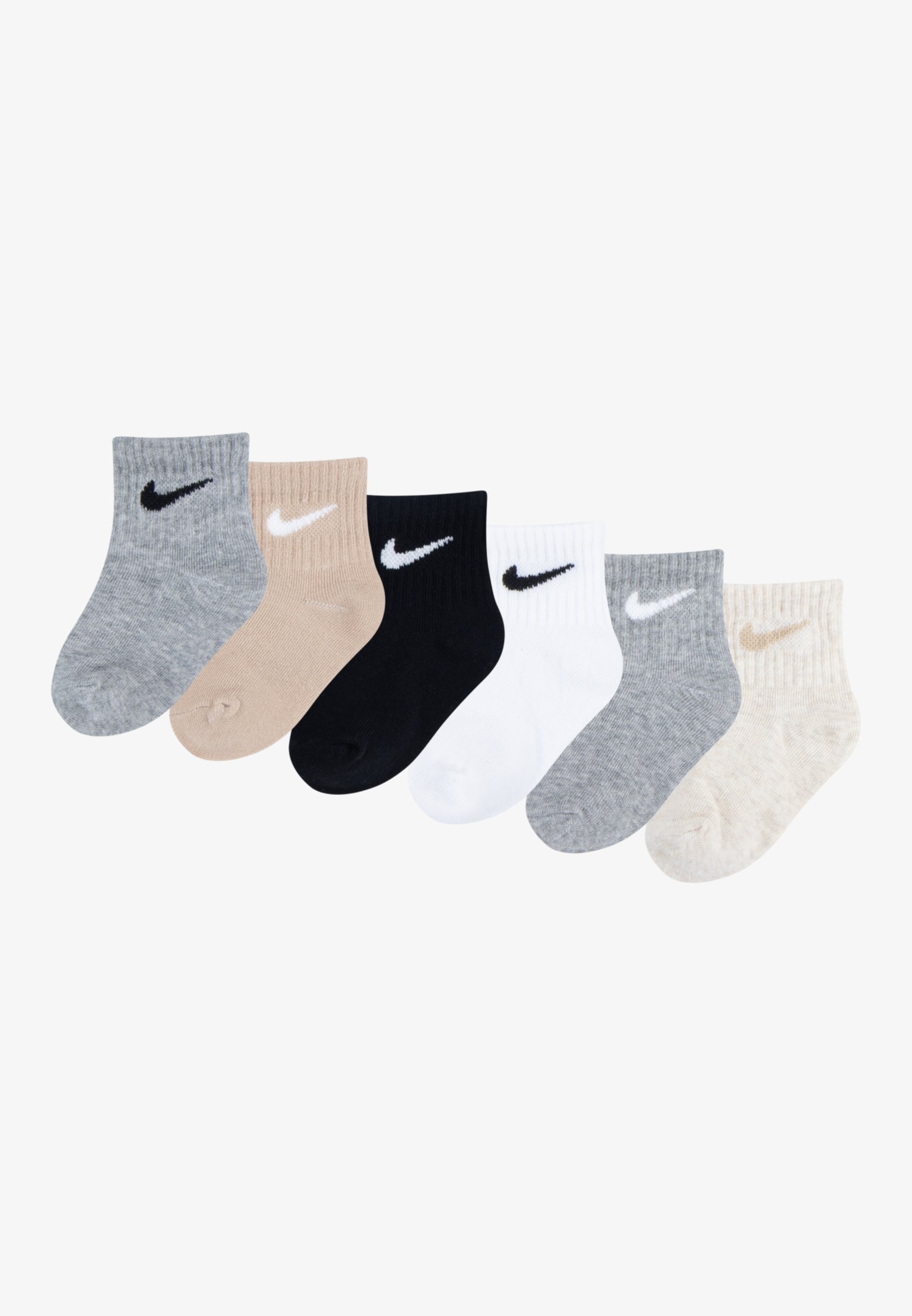 infant nike socks black