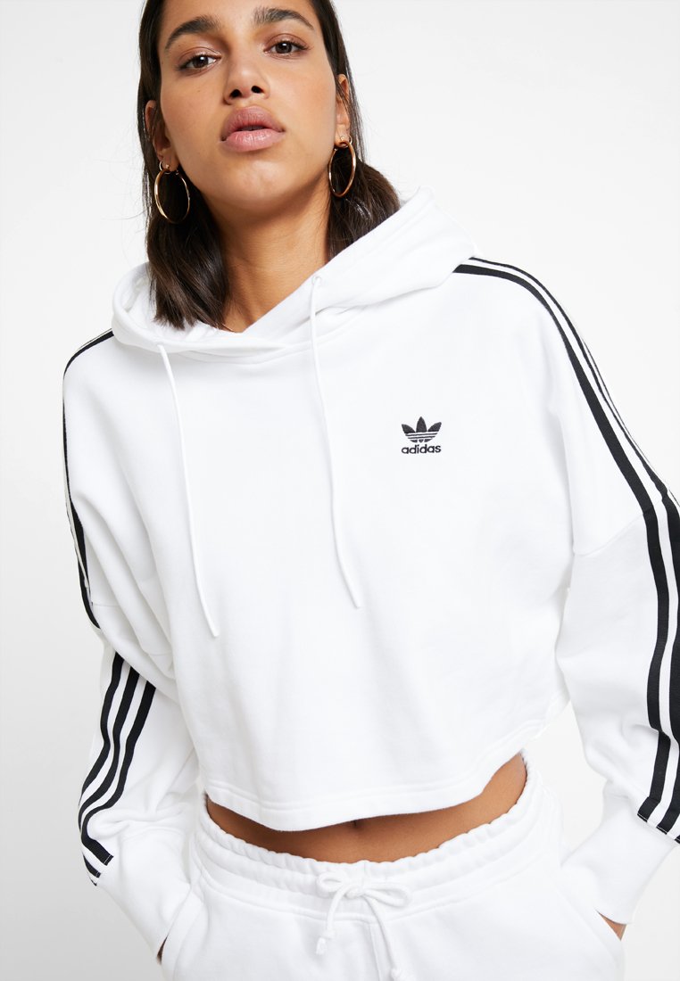 Adicolor cropped hoodie sweat Clearance