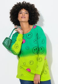 Angel of Style FARBVERLAUF SMILEY - Sudadera - may green
