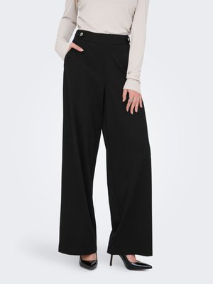 ONLY ONLEVALY- WEITER CHNITT - Pantalon classique - black