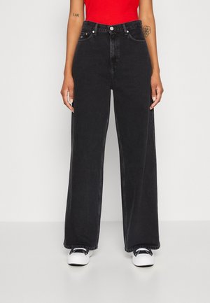 Relaxed fit jeans - black denim