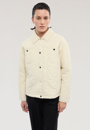 IMBOTTITO CON COLLO A - Übergangsjacke - cream pisa