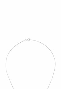 Silverkedja med en fin, slät design och en subtil textur samt ett lås.