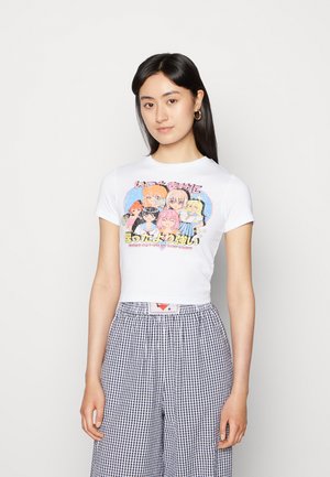 MANGA BABY TEE - Print T-shirt - white