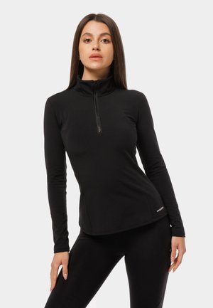 Carpatree MILO - Majica z dolgimi rokavi - black