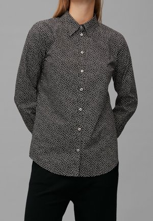 Overhemdblouse - black