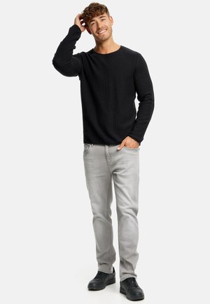 INDICODE JEANS, LOAKIM - Striktrøje - black