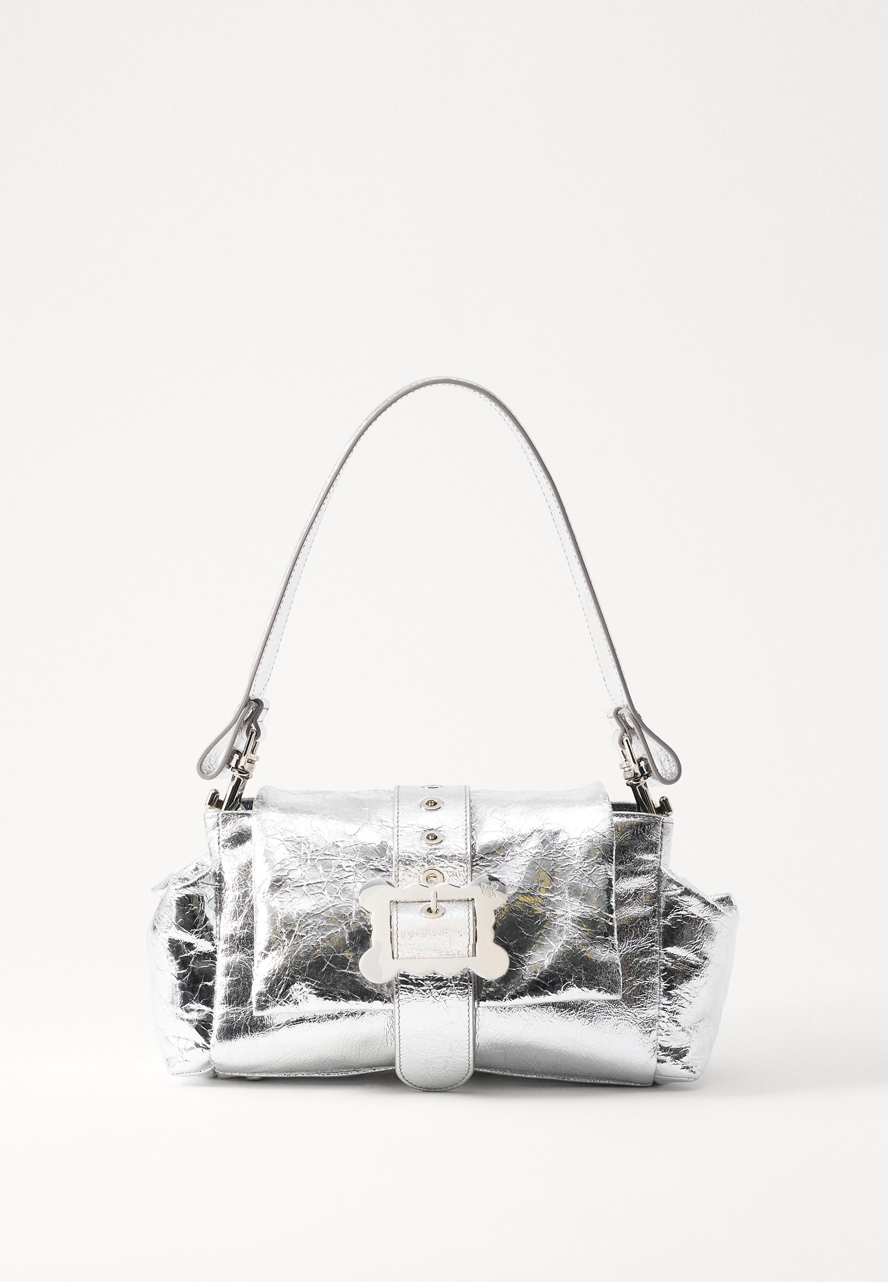 【Vivienne Westwood】Hazel フレーム レザーショルダーバッグ Vivienne Westwood Hazel Frame Leather Shoulder Bag