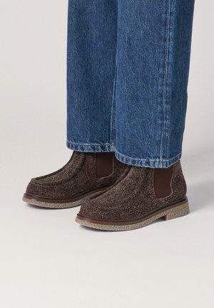 MARSALA - Lage laarzen - cocoa brushed suede