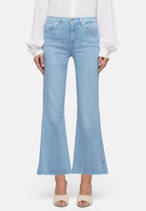 Flared Jeans - light blue