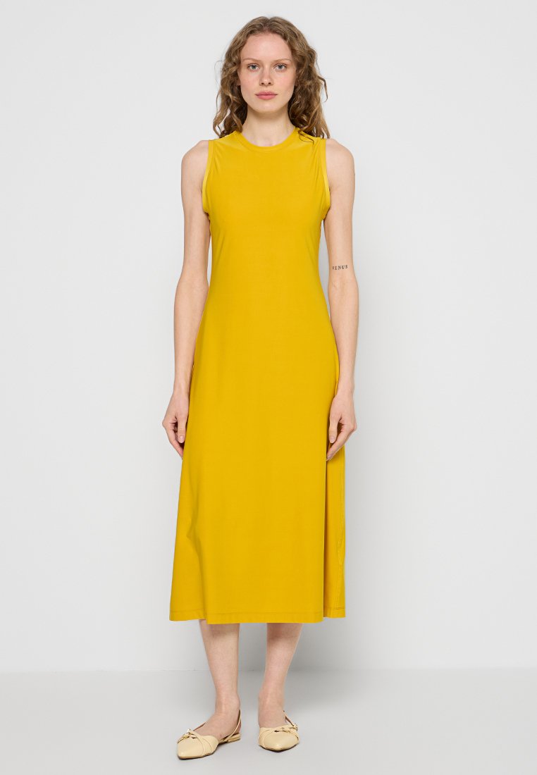 Calvin Klein Jeans Maxi-jurk geel Calvin Klein Jeans Maxi-jurk geel