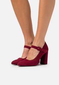 Zign Zapatos altos - dark red