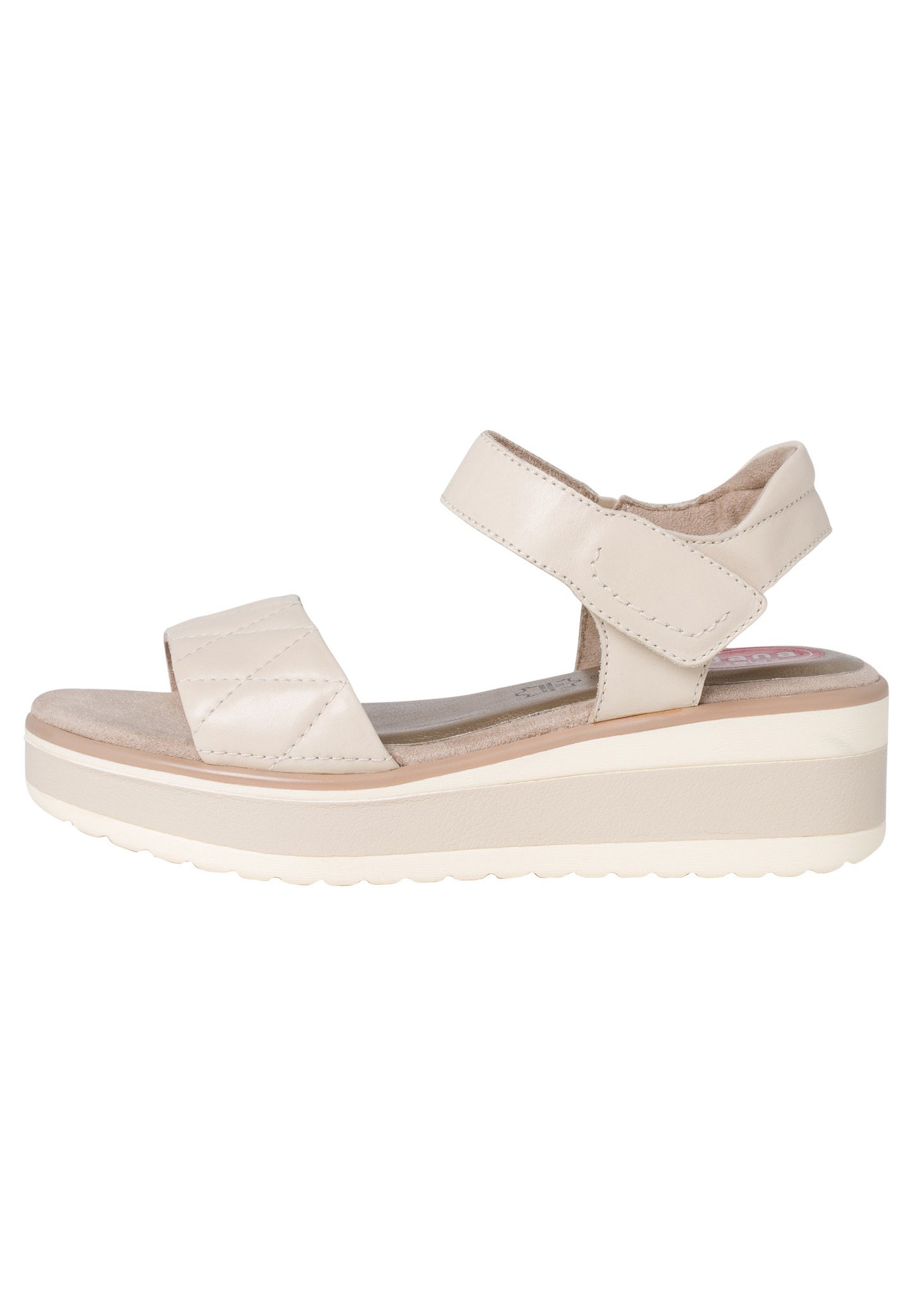Jana Sandalen met sleehak - ivory/beige - Zalando.nl