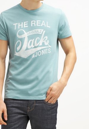 T-Shirt print - turquoise