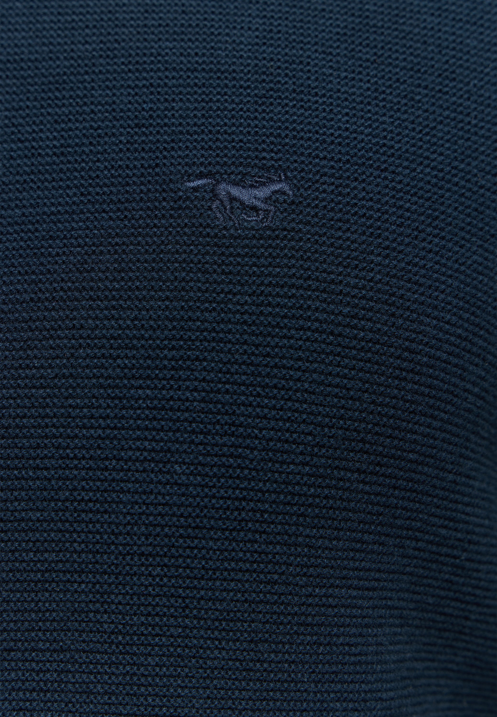 ★PHER★ MET sheared fur mustang Mustang - Sweter/niebieski - Zalando.pl