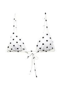 POLKA DOT  - Vrchný diel bikín - white