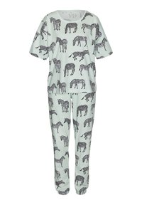 VIVANCE DREAMS BY LASCANA VD ANIMAL SET - Pyjama - mint