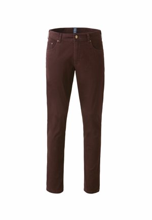 Meyer, HOSE M5 FIVE POCKET - Stoffhose - bordeaux