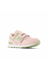 New Balance 574 - Baskets basses - pink haze light olive
