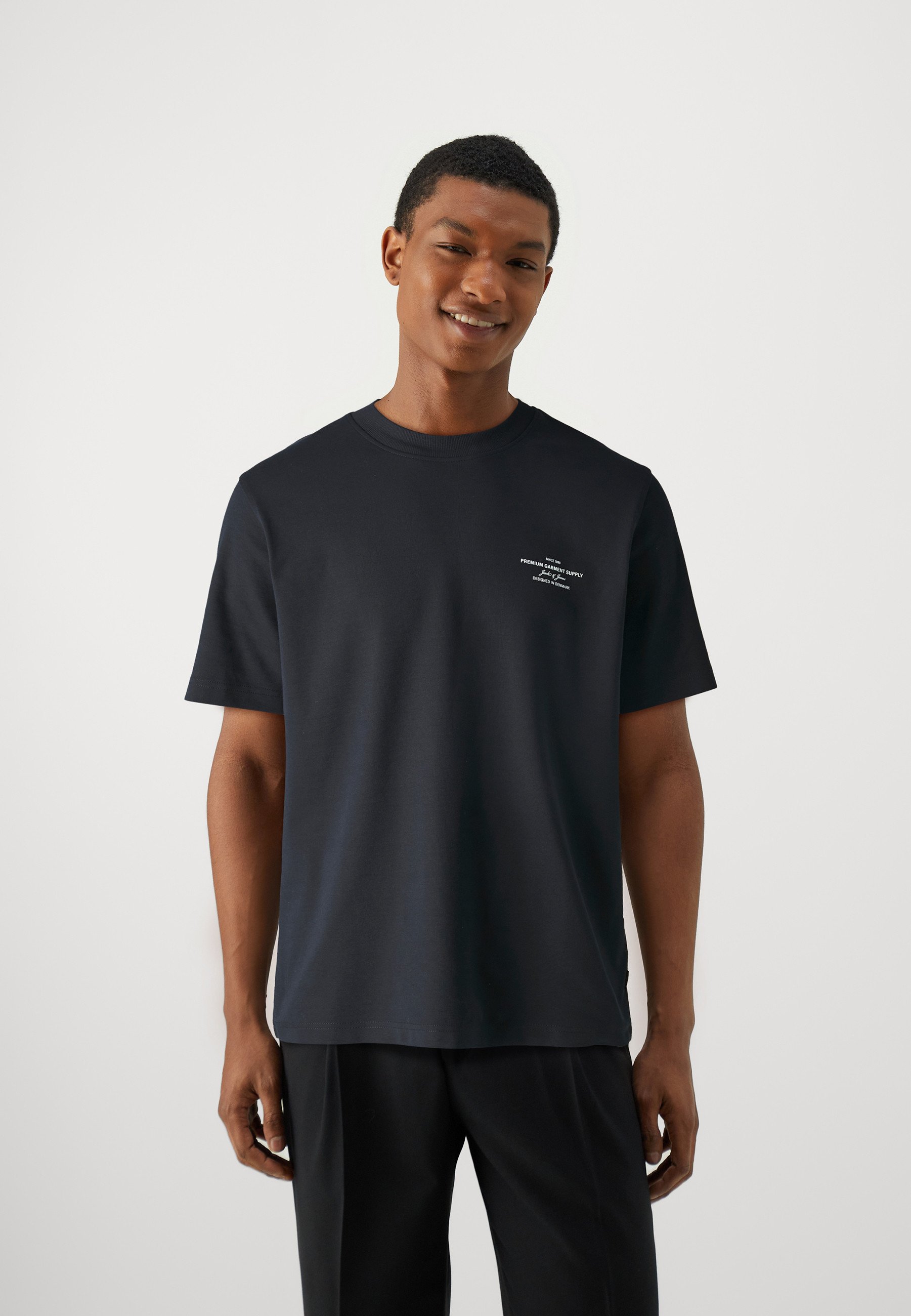 EYTYS LEON EUROTRASH BLACK - T-shirt z nadrukiem/czarny