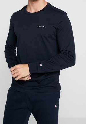 Langærmet T-shirt - dark blue
