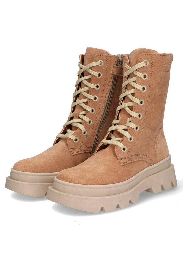 DAVINA DENVER  – Schnürstiefel – beige