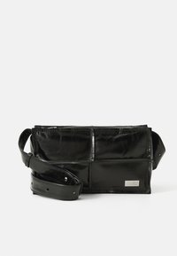 TOP HANDLE MINI BAG UNISEX - Cross body bag - black