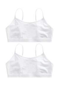 Next STRAPPY CROP - Toppe - white