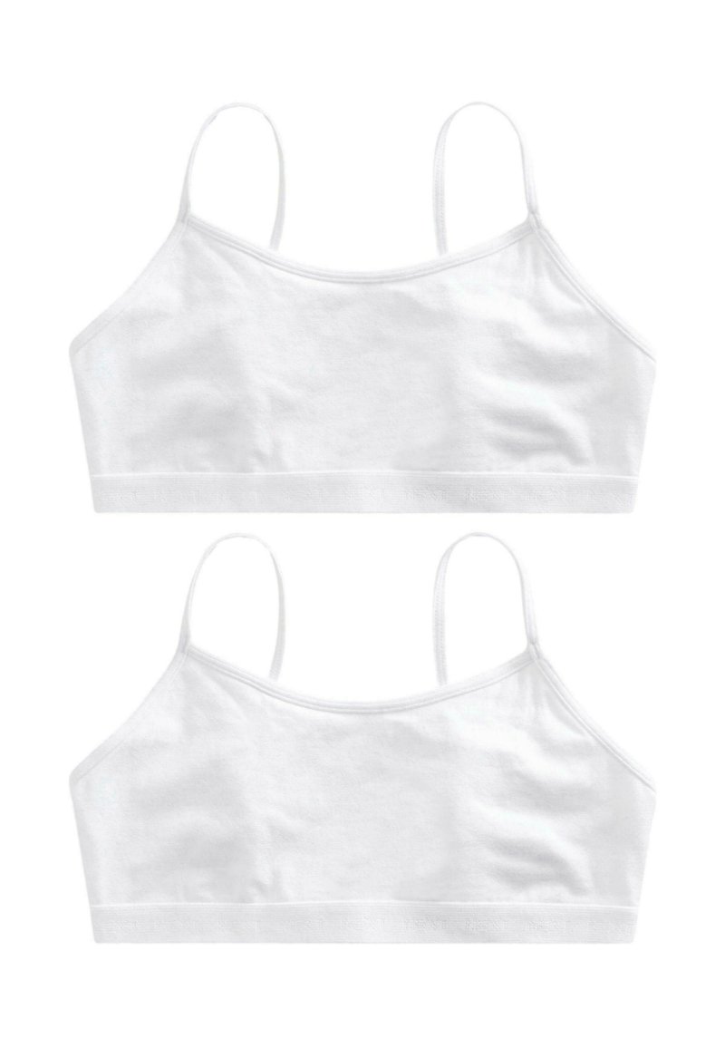 Next - STRAPPY CROP - Bustier - white, Vergroten