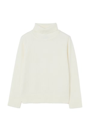 REGULAR FIT - Strickpullover - optical white