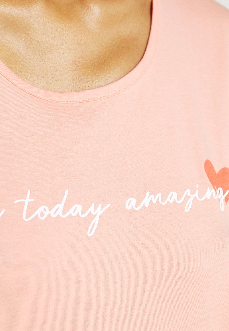 Damen Nachthemden | LASCANA SHORTY LOVELY Pyjama soft coral/koralle - NB21433 Damen Nachthemden | LASCANA SHORTY LOVELY Pyjama soft coral/koralle - NB21433