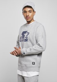 Starter LOGO CREWNECK - Sweatshirt - heathergrey