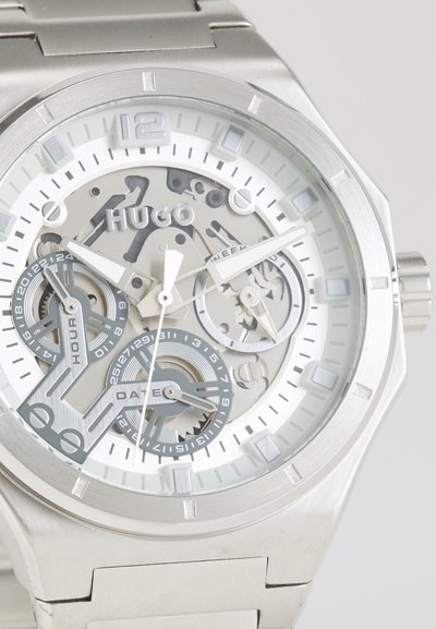 HUGO GRAIL SKELETON - Montre - silver-coloured