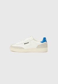 Unselected, white/royal