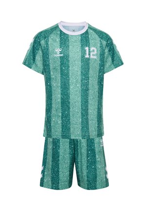 Hummel, SHIMMER SET UNISEX - Sport T-shirt - june bug