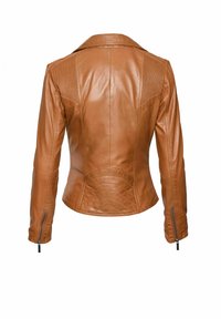 bugatti Ādas jaka - cognac