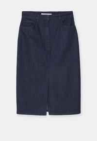YONGU - Denim skirt - denim blue