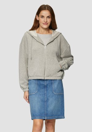s.Oliver Sweatjacke - grau meliert
