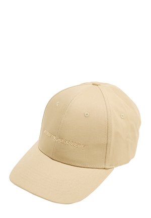 MIT KOORDINATEN-STICKEREI - Šiltovka - beige