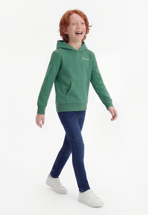 Champion ICONS CONTRAST HOODIE - Hoodie - green