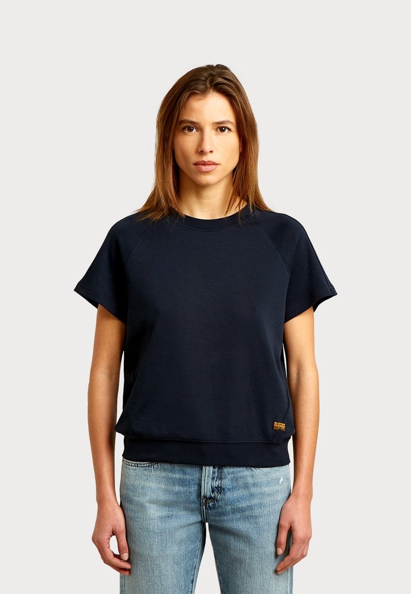 G-STAR G-STAR T-SHIRT RAGLAN KURZARMSHIRT - Basic T-shirt - dunkelblau ...