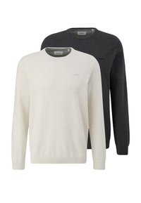 Niewybrane, weiß dunkelgrau