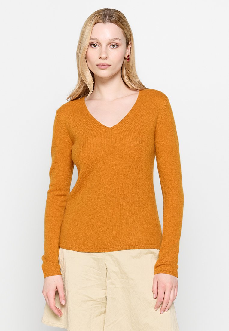 Authentic Cashmere Trui oranje